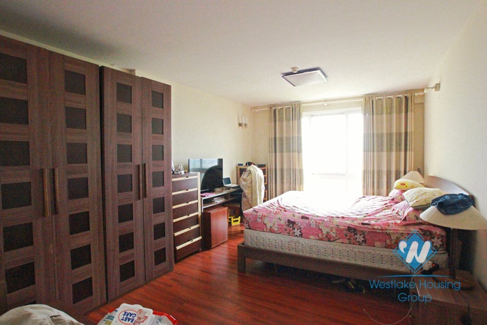 04 bedrooms spacious apartment for rent in Ciputra area, Tay Ho, Hanoi